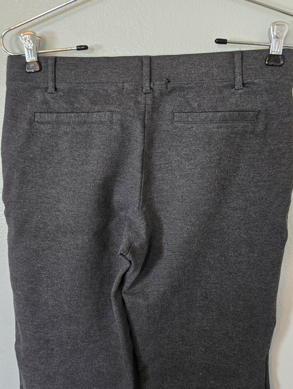 Quince | Charcoal Ultra-Stretch Ponte Bootcut Pants Size Small - Picture 7 of 11